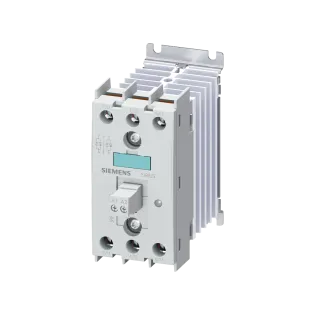 Siemens 3RF2410-1AB55, Sirius 3RF2, 10.5 Amper, Ray Tipi Solid State Röle, Kontrol Gerilimi 230 Volt AC, Çıkış Gerilimi 48-600 Volt AC
