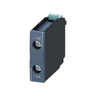 Siemens 3RH1921-1CA01, Sirius 3RT, Kontatörler İçin Yardımcı Kontak Blok, 1NK, S6-S12