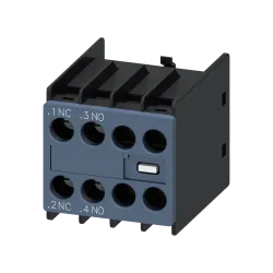 Siemens 3RH2911-1HA11, Sirius 3RT, Kontatörler İçin Yardımcı Kontak Blok, 1NA+1NK, S00-S3