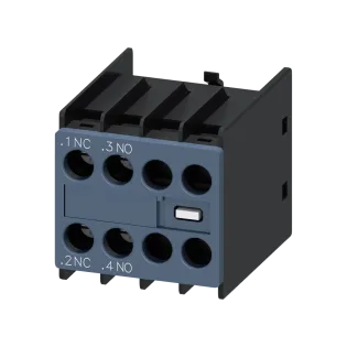 Siemens 3RH2911-1HA11, Sirius 3RT, Kontatörler İçin Yardımcı Kontak Blok, 1NA+1NK, S00-S3