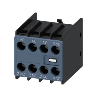 Siemens 3RH2911-1HA13, Sirius 3RT, Kontatörler İçin Yardımcı Kontak Blok, 1NA+3NK, S00-S3