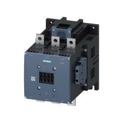 Siemens 3RT1075-6AF36, Sirius 3RT1, 400 Amper, 200 kW, 3 Kutuplu, Kontaktör, 110 Volt AC/DC, 2NA+2NK, S12