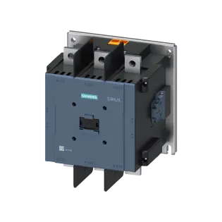 Siemens 3RT1481-6AP36, Sirius 3RT1, 900 Amper, 3 Kutuplu, Kontaktör, 220 Volt AC/DC, 2NA+2NK, S12