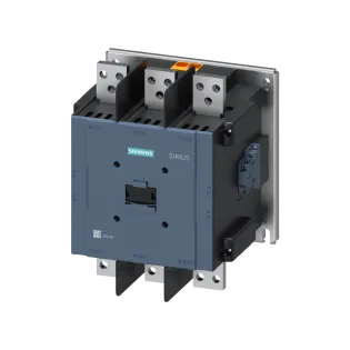 Siemens 3RT1483-6AP36, Sirius 3RT1, 1260 Amper, 3 Kutuplu, Kontaktör, 220 Volt AC/DC, 2NA+2NK, S12