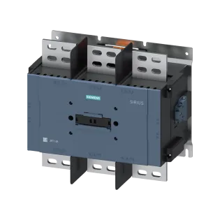 Siemens 3RT1485-6AP36, Sirius 3RT1, 1700 Amper, 3 Kutuplu, Kontaktör, 220 Volt AC/DC, 2NA+2NK, S12