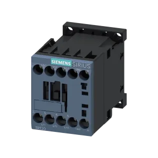Siemens 3RT2017-1AP01, Sirius 3RT2, 12 Amper, 5.5 kW, 3 Kutuplu, Mini Kontaktör, 230 Volt AC, 1NA, S00
