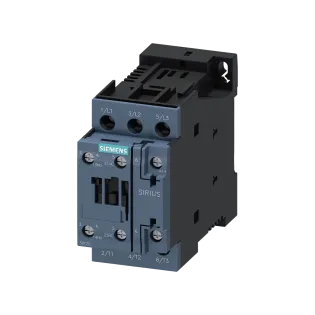 Siemens 3RT2023-1BB40, Sirius 3RT2, 9 Amper, 4 kW, 3 Kutuplu, Kontaktör, 24 Volt DC, 1NA+1NK, S0