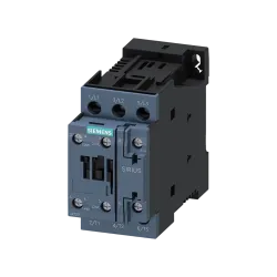 Siemens 3RT2023-1BW40, Sirius 3RT2, 9 Amper, 4 kW, 3 Kutuplu, Kontaktör, 48 Volt DC, 1NA+1NK, S0