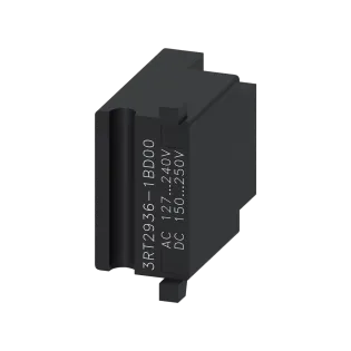 Siemens 3RT2936-1BD00, Sirius 3RT, Kontatörler için Varistör, 127-240 Volt AC, 150-250 Volt DC, S2-S3