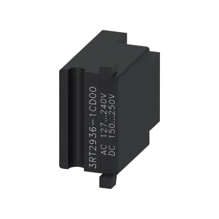 Siemens 3RT2936-1CD00, Sirius 3RT, Kontatörler için RC Filtre, 127-240 Volt AC, 150-250 Volt DC, S2-S3