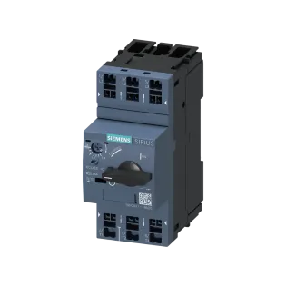Siemens 3RV2011-1BA20, Sirius 3RV, 1.4-2 Amper, 0.75 kW, Motor Koruma Şalteri, Yaylı Bağlantı, 100 kA, S00