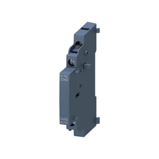 Siemens 3RV2901-1A, Sirius 3RV, Motor Koruma Şalterleri için Yardımcı Kontak Blok, 1NA+1NK