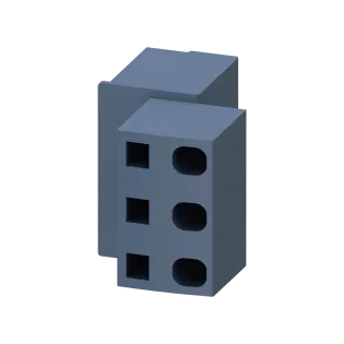 Siemens 3RV2917-5D, Sirius 3RV, Besleme Modülü için Klemens Bloğu