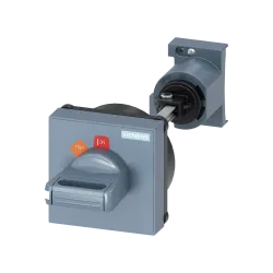 Siemens 3RV2926-1B, Sirius 3RV, Motor Koruma Şalterleri için Uzatmalı Döner Kurma, Siyah, S00-S3