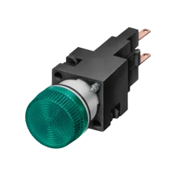 Siemens 3SB2224-6BG06, Sirius Command 3SB2, Plastik, Beyaz, Sinyal Lambası, 24 Volt AC/DC, 16mm
