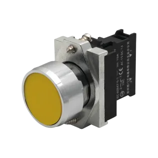 Siemens 3SB6160-0AB20-1CA0, Sirius Command 3SB6, Metal, Kırmızı, Yaylı Buton, 1NK, 22mm