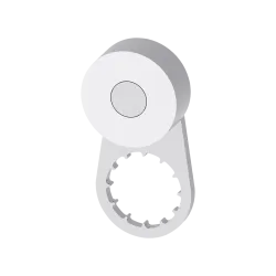 Siemens 3SE5000-0AA22, Sirius 3SE5, Metal, Nihayet Şalteri Kafası, Sağ-Sol Açısal Hareketli, 19 mm Makaralı, 21 mm Kollu