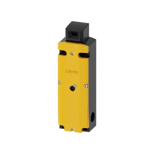 Siemens 3SE5322-1SG21, Sirius 3SE5, Plastik, Mekanik Kilitlemeli Emniyet Şalteri, 1300 N, 24VDC Bobinle Kilit Açmalı, 360° Döner Kafa, Arkadan Acil Çıkış Butonlu, 24VDC LED'li