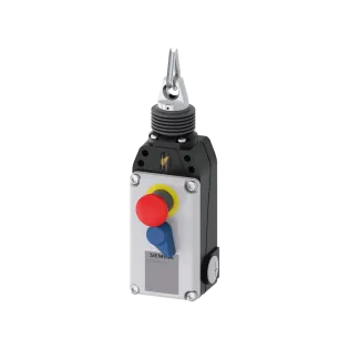 Siemens 3SE7141-1EG10, Sirius 3SE7, Metal, İpli Acil Stop Şalteri, 75 mt, Entegre Acil Stop Butonlu, IP67, 3NK+1NA