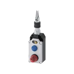 Siemens 3SE7150-1BD04, Sirius 3SE7, Metal, İpli Acil Stop Şalteri, 25 mt 24VDC LED'li, Sarı Kapaklı, Buton Resetli, 1NK+1NA