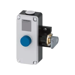 Siemens 3SE7160-1AE00, Sirius 3SE7, Metal, İpli Acil Stop Şalteri, 2x75 mt, Çift Yönlü, Buton Resetli, 2NK+2NA