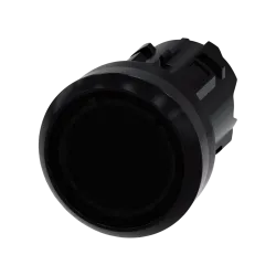 Siemens 3SU1001-0AB10-0AA0, Sirius ACT, Plastik, Siyah, Işıklandırılabilir Yaylı Buton Kafası, 22mm
