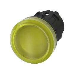 Siemens 3SU1001-6AA30-0AA0, Sirius ACT, Plastik, Sarı, Sinyal Lambası Kafası, 22mm