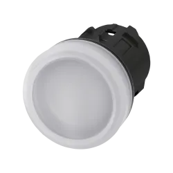 Siemens 3SU1001-6AA60-0AA0, Sirius ACT, Plastik, Beyaz, Sinyal Lambası Kafası, 22mm