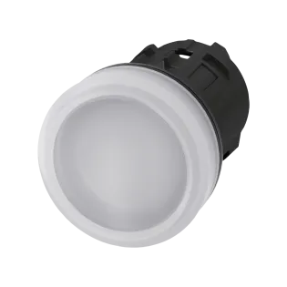 Siemens 3SU1001-6AA60-0AA0, Sirius ACT, Plastik, Beyaz, Sinyal Lambası Kafası, 22mm