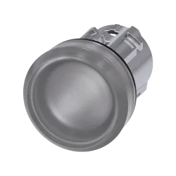 Siemens 3SU1051-6AA70-0AA0, Sirius ACT, Parlak Metal, Renksiz, Sinyal Lambası Kafası, 22mm