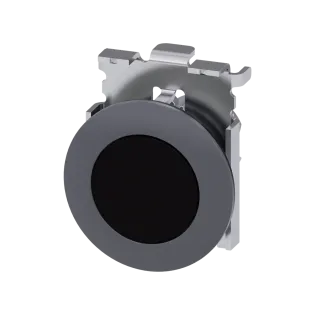 Siemens 3SU1060-0JB10-0AA0, Sirius ACT, Mat Metal, Siyah, Yaylı Buton Kafası, 30mm