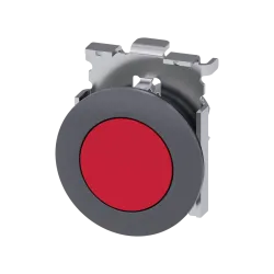 Siemens 3SU1060-0JB20-0AA0, Sirius ACT, Mat Metal, Kırmızı, Yaylı Buton Kafası, 30mm