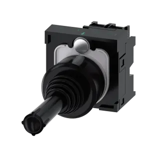 Siemens 3SU1100-7AD10-1NA0, Sirius ACT, Plastik, Mekanik Kilitlemesiz, Dikey, 2 Yönlü Joystick Kontrol, 2NA, 22mm