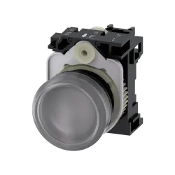 Siemens 3SU1106-6AA70-1AA0, Sirius ACT, Plastik, Renksiz, Sinyal Lambası, 230 Volt AC, 22mm