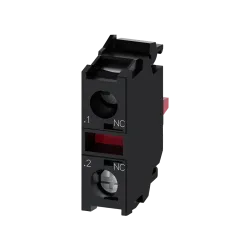 Siemens 3SU1400-1AA10-1CA0, Sentron 3KD Boy 3-5 Yük Ayırıcılar ve Sirius ACT Butonlar için Yardımcı Kontak Elemanı, 1NK