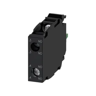 Siemens 3SU1400-1AA10-1DA0, Sentron 3KD Boy 3-5 Yük Ayırıcılar ve Sirius ACT Butonlar için Yardımcı Kontak Elemanı, 2NA