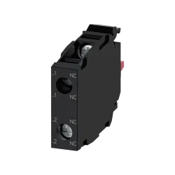 Siemens 3SU1400-1AA10-1EA0, Sentron 3KD Boy 3-5 Yük Ayırıcılar ve Sirius ACT Butonlar için Yardımcı Kontak Elemanı, 2NK