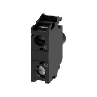 Siemens 3SU1401-1BB00-1AA0, Sirius ACT, Işıklı Butonlar ve Sinyal Lambaları için LED Kontağı, Kehribar, 24 Volt AC/DC