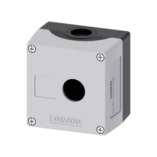 Siemens 3SU1801-0AA00-0AB1, Sirius ACT, Plastik, 1 Adet 22mm Buton İçin Boş Buton Kutusu
