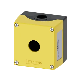 Siemens 3SU1851-0AA00-0AA2, Sirius ACT, Metal, 1 Adet 22mm Acil Stop Butonu için Boş Buton Kutusu