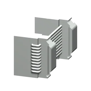 Siemens 3UF7930-0AA00-0, Simocode 3UF7, Modüller Arası Bağlantı Kablosu, 2.5cm, Yassı Kablo