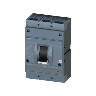 Siemens 3VA1580-5MH32-0AA0, Sentron 3VA, 800 Amper, 3 Kutuplu, 55 kA, Manyetik Kompakt Şalter, 3VA15, TM120M