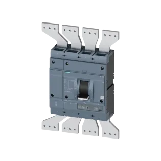Siemens 3VA2612-6HL42-0AA0, Sentron 3VA, 500-1250 Amper, 4 Kutuplu, 85 kA, Kompakt Şalter, 3VA26, ETU320