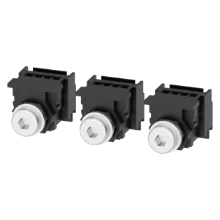 Siemens 3VA9113-0QA00, Sentron 3VA, 3VA11 3 Kutuplu Kompakt Şalterler için Bara Bağlantı Adaptörü Seti