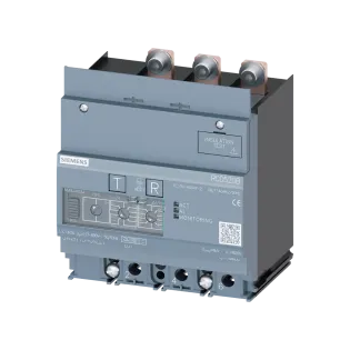 Siemens 3VA9113-0RL21, Sentron 3VA, 3VA1 160 Amper 3 Kutuplu Kompakt Şalterler için RCD520B Toprak Kaçağı Koruma Modülü, Tip B 30mA-5A, Tip B+ 30mA-300mA
