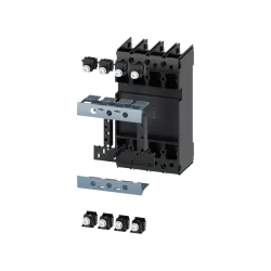 Siemens 3VA9114-0KP00, Sentron 3VA, 3VA11 4 Kutuplu Kompakt Şalterler için Soketli Şalter Dönüşüm Komple Kiti