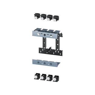 Siemens 3VA9114-0KP10, Sentron 3VA, 3VA11 4 Kutuplu Kompakt Şalterler için Soketli Şalter Bıçaklı Kontak Dönüşüm Kiti
