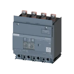 Siemens 3VA9114-0RL20, Sentron 3VA, 3VA1 160 Amper 4 Kutuplu Kompakt Şalterler için RCD520 Toprak Kaçağı Koruma Modülü, 30mA-5A, Tip A