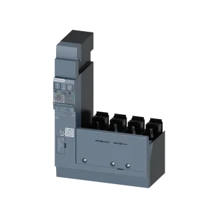 Siemens 3VA9114-0RS10, Sentron 3VA, 3VA1 160 Amper 4 Kutuplu Kompakt Şalterler için RCD310 Toprak Kaçağı Koruma Modülü, 30mA-5A, Tip A