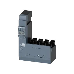 Siemens 3VA9114-0RS20, Sentron 3VA, 3VA1 160 Amper 4 Kutuplu Kompakt Şalterler için RCD510 Toprak Kaçağı Koruma Modülü, 30mA-5A, Tip A